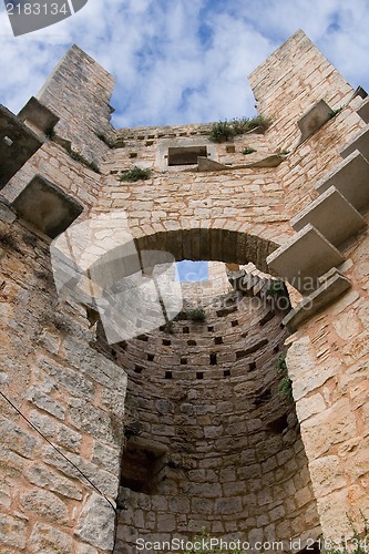 Image of Tower of a old mediaval castle
