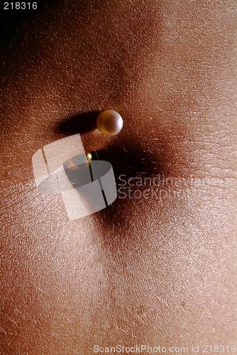 Image of navel piercing