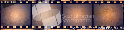 Image of Grunge film frame with space for text or image