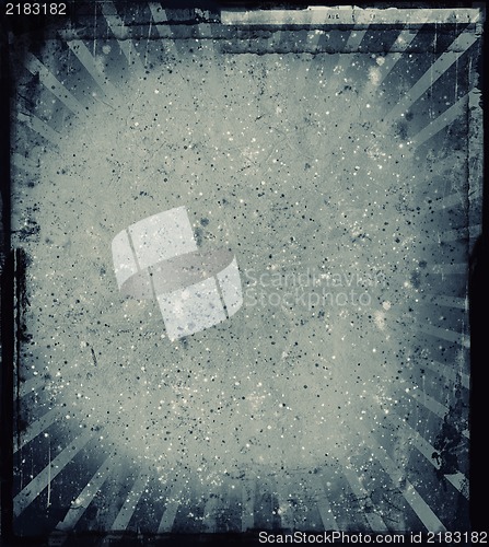 Image of Grunge retro style frame for your projects