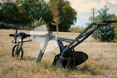 Image of Old farm plow