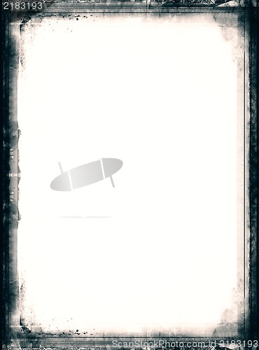 Image of Grunge retro style frame for your projects