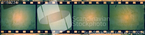 Image of Grunge film frame with space for text or image