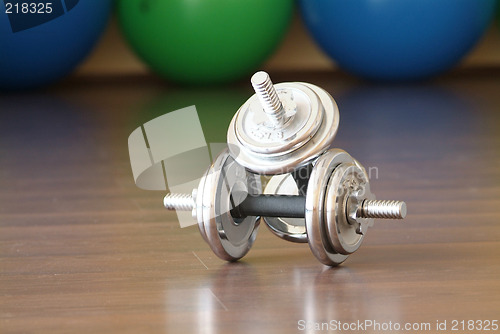 Image of dumbbell