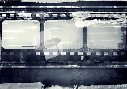 Image of Grunge film frame with space for text or image