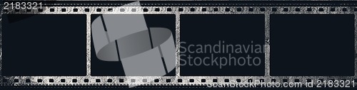 Image of Grunge film frame with space for your text or image