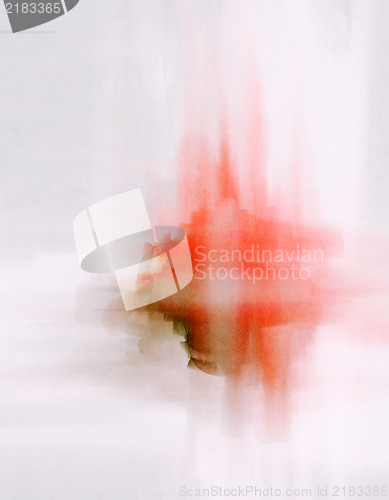 Image of Grunge collage, watercolor style , great background or texture