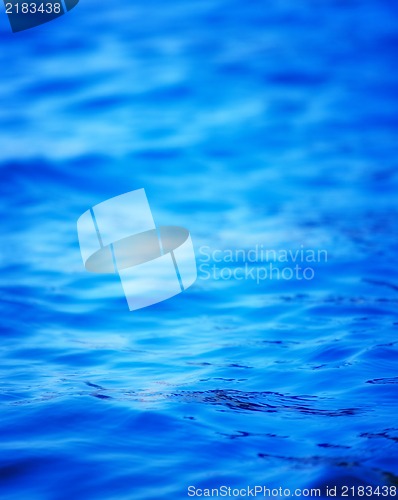 Image of Nature background, blue water , artistic toned photo