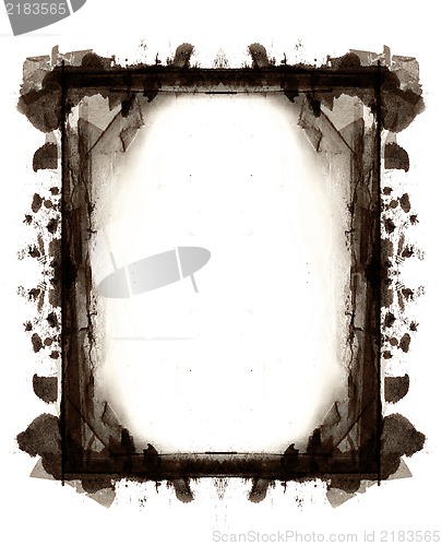 Image of Grunge retro style frame for your projects