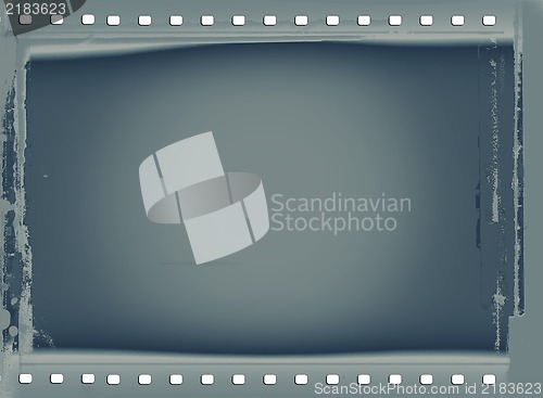 Image of Grunge film frame with space for your text or image