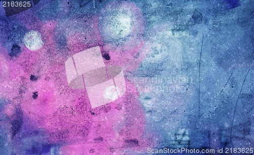 Image of Grunge collage, watercolor style , great background or texture