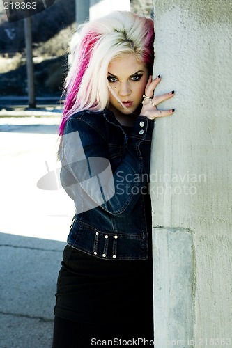 Image of Punk Gothic Fashion Model