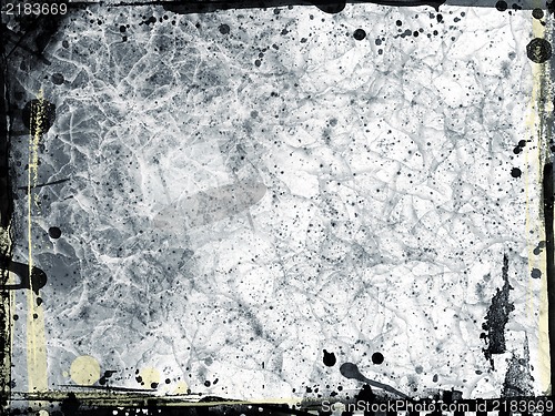 Image of Grunge retro style abstract textured frame for your projects