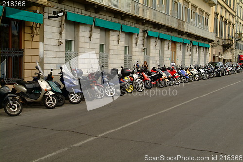 Image of mopeds