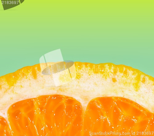 Image of Close up of a nice fresh juicy orange.