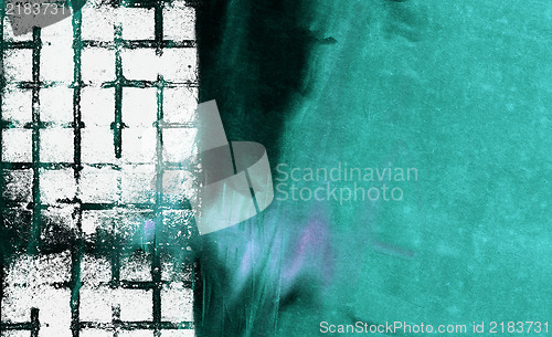 Image of Grunge art style  textured abstract digital background