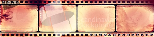 Image of Grunge film frame with space for your text or image