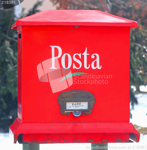 Image of post box