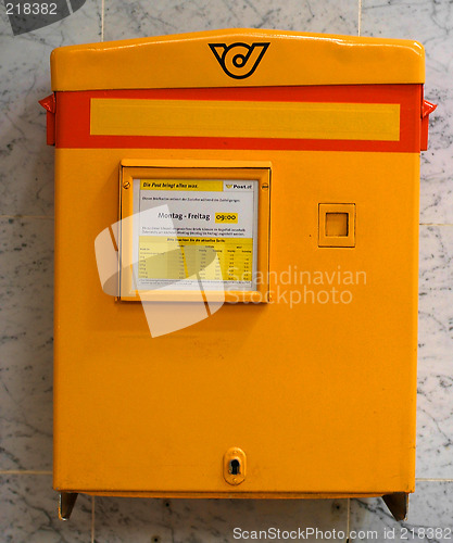 Image of post box austria