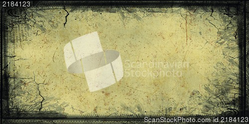 Image of Grunge retro style frame for your projects