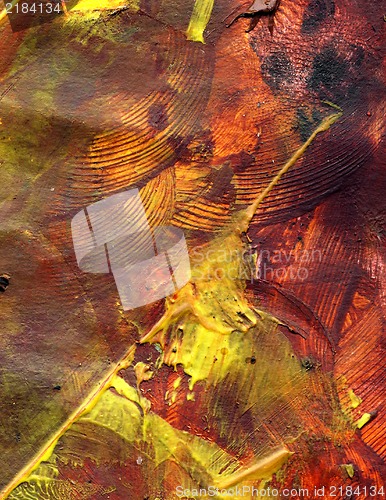 Image of Abstract mixed media background or texture