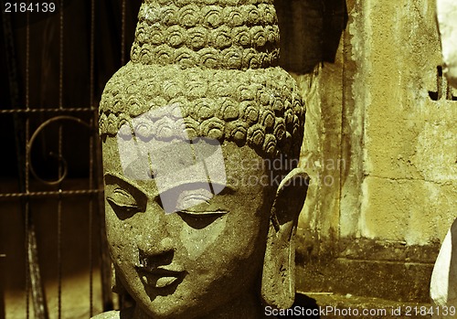 Image of Balinese temple - God statue