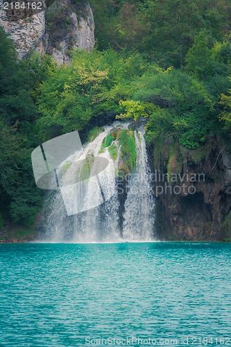 Image of Waterfall at Plitvice Lakes