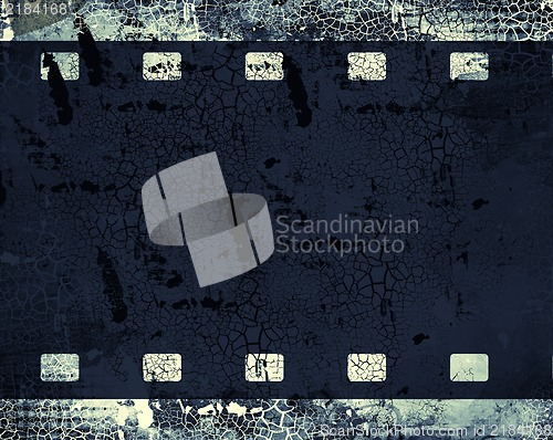 Image of Grunge film frame