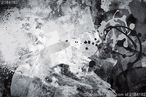 Image of Grunge abstract textured  collage