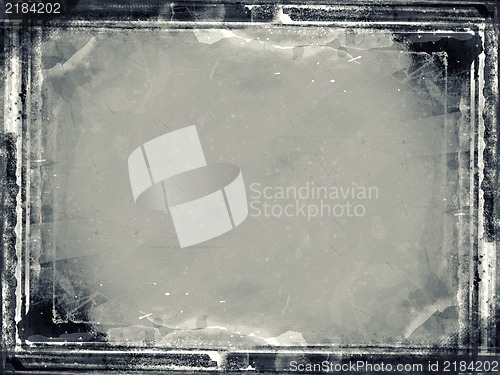 Image of Grunge retro style frame for your projects