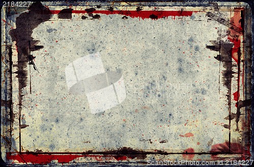 Image of Grunge retro style frame for your projects