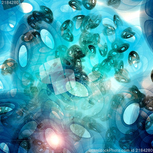 Image of Grunge abstract textured  collage