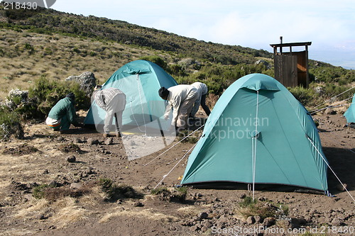 Image of Tenting in Africa
