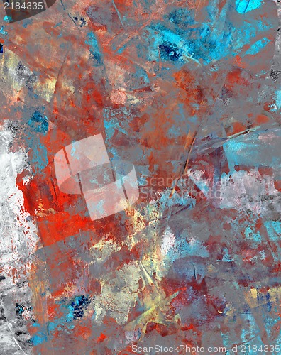 Image of Abstract mixed media background or texture