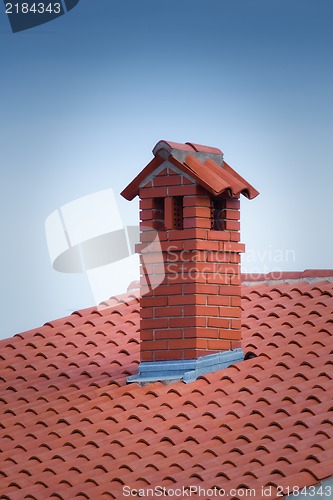 Image of Chimney at the roof