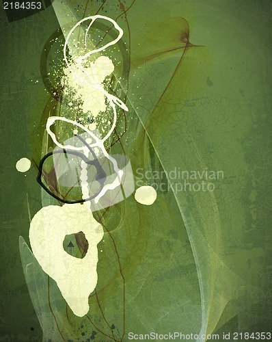 Image of Grunge abstract textured  collage