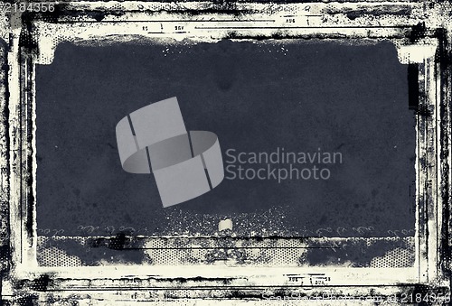 Image of Grunge retro style frame for your projects