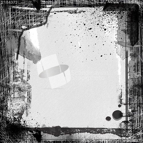 Image of Grunge retro style frame for your projects