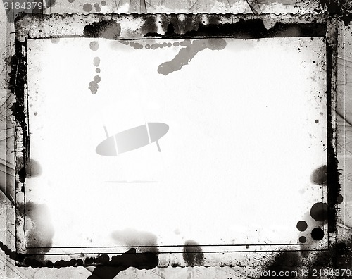 Image of Grunge retro style frame for your projects