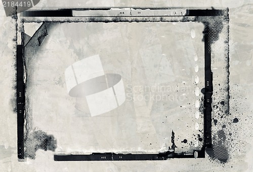 Image of Grunge retro style frame for your projects