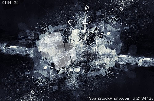 Image of Grunge abstract textured  collage