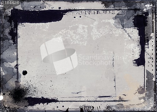 Image of Grunge retro style frame for your projects