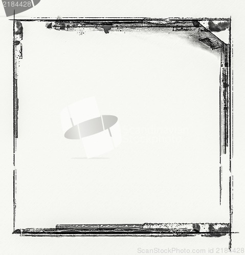 Image of Grunge retro style frame for your projects