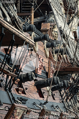 Image of Old pirate ship