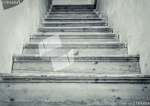 Image of Old stairs to the attic