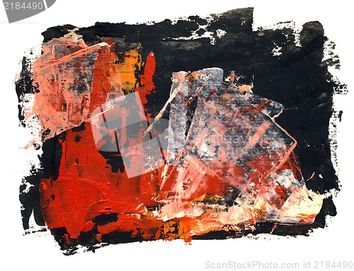 Image of Abstract mixed media background or texture