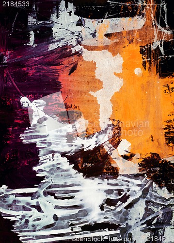 Image of Abstract mixed media background or texture