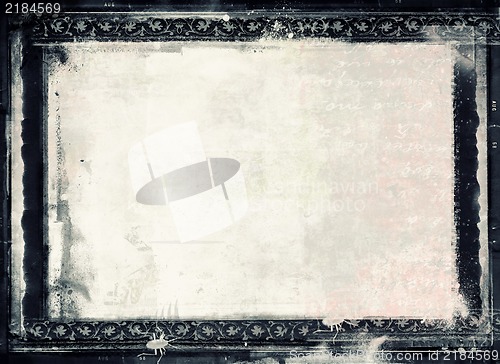 Image of Grunge retro style frame for your projects