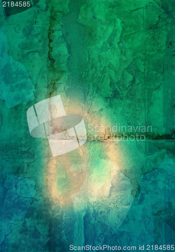 Image of Grunge collage, watercolor style , great background or texture