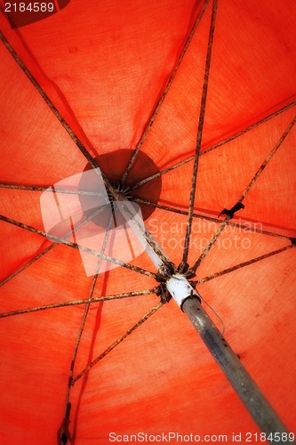 Image of Orange Umbrella